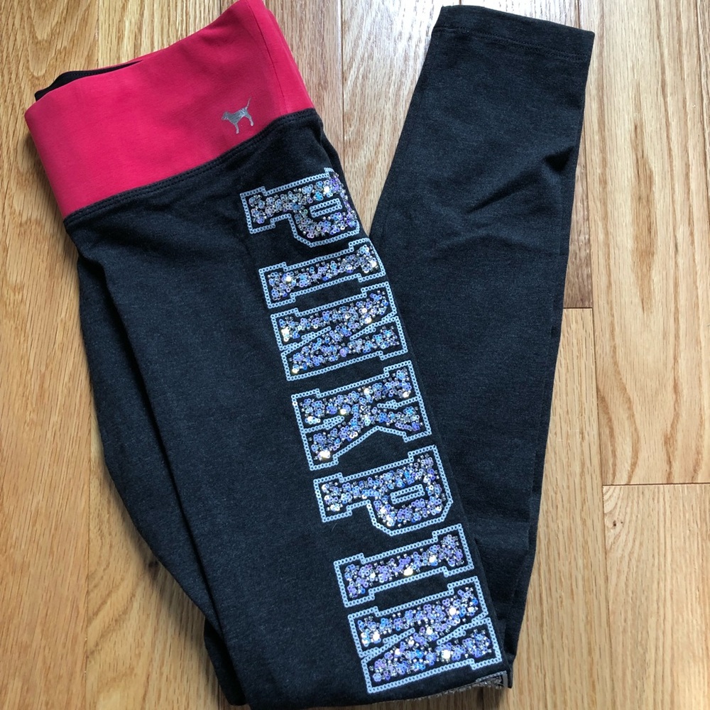 Pink leggings